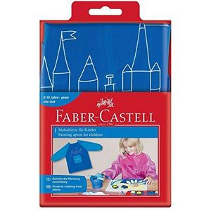 Faber-Castell 201203 schilderschort kinderen blauw één maat 1 stuk