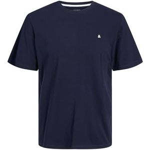 JACK & JONES ESSENTIALS Regular Fit T-shirt Donkerblauw