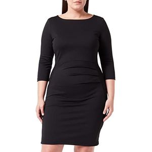 KAFFE Cocktailjurk voor dames, Black Deep