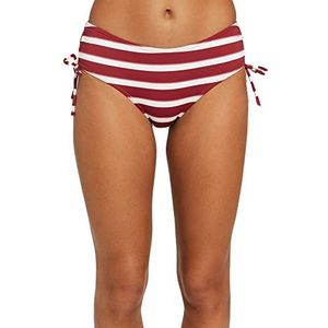 ESPRIT Brela Beach Rcs Bikinibroekje voor dames, letter, Donkerrood 3