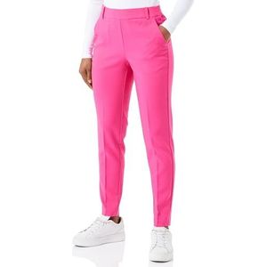 VERO MODA Vmmira Mr Tapered Elastische damesbroek, Fuchsia