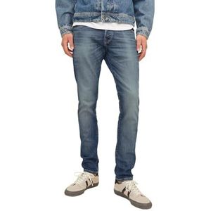 JACK & JONES Jjiglenn Jjicon Jj 167 50sps Noos Jeansbroek voor heren, Denim blauw