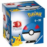 Ravensburger 3D Puzzel - Pokemon Great Ball | 54 Stukjes | Geschikt voor alle leeftijden