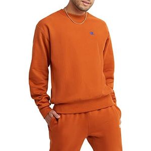 Champion Powerblend Sweatshirt met capuchon voor heren, Texas Oranje links borst C