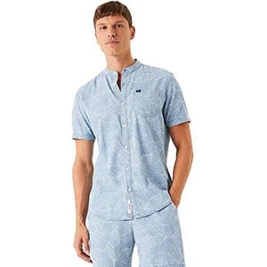 Garcia T-shirt met korte mouwen voor heren, Indigo