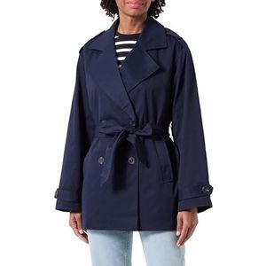 ONLY Onlorchid Classic Trenchcoat Cc Otw Trenchcoat voor dames, Nachtblauw.