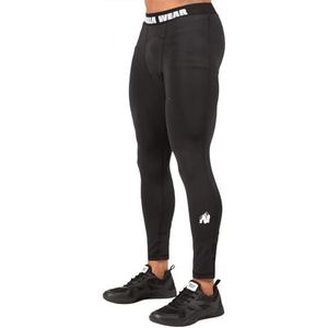 GORILLA WEAR Columbus Herenlegging voor heren, zwart, L, zwart.