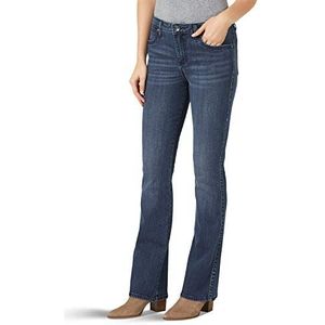 Wrangler Aura Jeans voor dames, onmiddellijk middelhoge taille, Helene