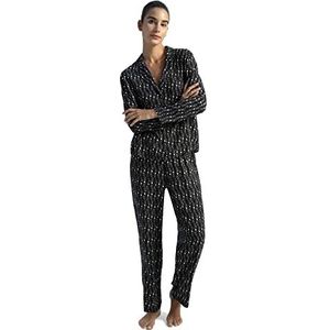 DeFacto Y7099az Pyjamabroek voor dames, Rood