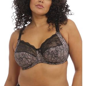 Elomi Morgan Banded Underwire Stretch Lace Bra dames beha, hoge dekking, Bruin