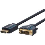 Clicktronic Casual HDMI / DVI adapterkabel 7,5 m