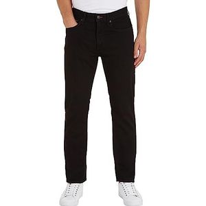 Tommy Hilfiger Core Denton Straight Jeans voor heren, blauw (Chelsea Black)