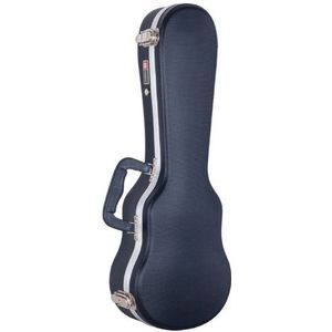 Crossrock, Sopraan ukelele met 0 snaren, harde koffer gemaakt van ABS, ultralicht, zwart (CRA860SUBK)