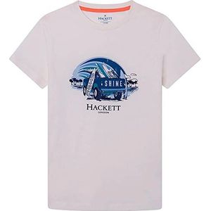 Hackett London Jongens T-shirt wit, 24 maanden, Wit.