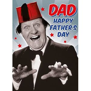 Danilo Promotions Tommy Cooper TCF10 wenskaart ""Dad Happy Father's Day"", meerkleurig