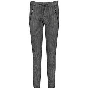 GERRY WEBER Edition Dames joggingbroek print zwart grijs 44, print zwart/grijs