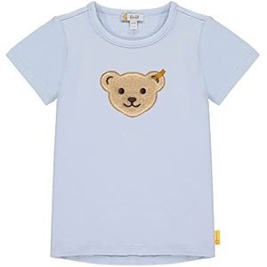 Steiff T-shirt voor kinderen met beermotief, Kentucky Blue