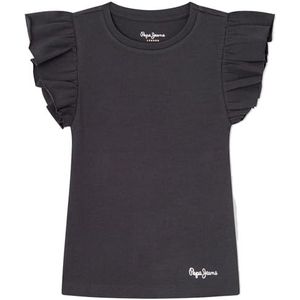 Pepe Jeans T-Shirt Quanise Fille, Gris (Infinity Grey), 16 ans