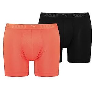 PUMA Sport Men's Set van 2 lange boxershorts van microvezel