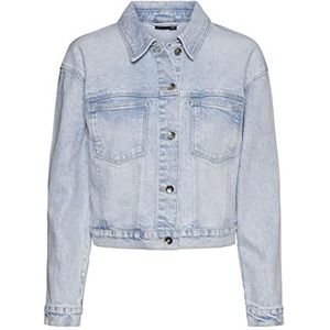 Vero Moda Vmbrenda Ls Denim Jacket Mix GA Noos dames, Light Blue Denim/Detail: GU3104