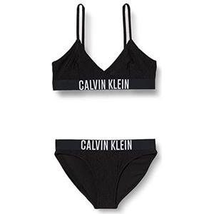 Calvin Klein Driehoekige bikini voor meisjes, Zwart