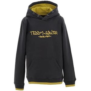 Teddy Smith, Siclass Hoody, sweatshirt voor heren, casual, donkerblauw/geel