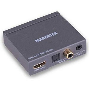 HDMI Audio Extractor - Marmitek Connect AE14 - HDMI-converter - 4K audio-extractor - ARC - audiosignaal van de HDMI-kabel - gebruik audio retourkanaal op het audiosysteem zonder ARC