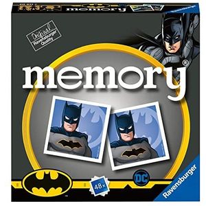 Ravensburger Italy Minnie Batman Memory in zakformaat, 15 x 15 cm, spel, 24 paar karton, 48 kaarten voor kinderen van 4 jaar, 2 tot 8 spelers, meerkleurig 20611 7