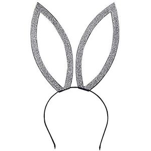 Boland Dazzling Bunny 33018 haarband met konijnenoren dierenkostuum carnaval