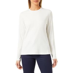 PIECES Pcsafi Ls Top Noos Qx T-shirt à manches longues pour femme, Cloud Dancer, 50-52 grande taille