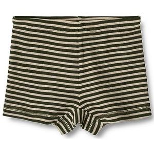 Wheat Pantalon de base unisexe pour enfant, 4142 Green Stripe, 128/8Y