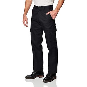 Dickies WP592 Rustige rechte pijpen Cargo broek werk, zwart.