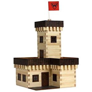 Walachia 8594036430297 - nr. 29 toren houten kasteel, modelbouwset, spoor 1 LGB 1:32, bruin