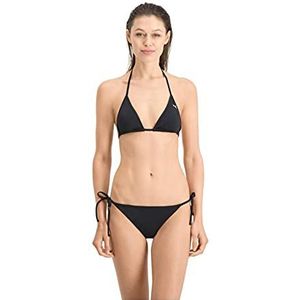 PUMA Puma Women's Side-tie Bikini Bottom dames Bikinibroekje, Zwart, XL