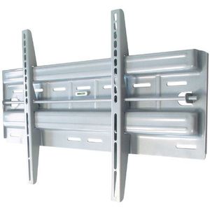 mywall H15-2L wandhouder voor flatscreen VESA 27 inch 68 cm 50 inch 127 cm draagkracht 60 kg wandafstand 45 mm diefstalbeveiliging zilver
