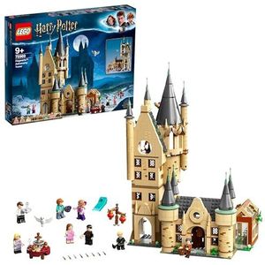 LEGO 75969 Harry Potter De astronomie-toren van Zweinstein, om te bouwen, inclusief figuren Harry Potter, Hermelien, Ron, Drago Malefoy, meerkleurig