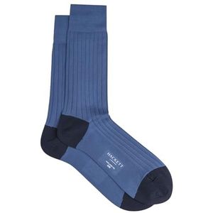 Hackett London Katoenen sokken heren sokken, Blauw (Royal Blue)