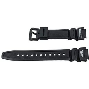 Casio Zwarte Resin Band Horlogeband voor SGW-400H SGW-300H, 0, 0