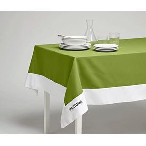 SWEET HOME Pantone™ Rechthoekig tafelkleed, 6-zits, 140 x 180 cm, 100% katoen, 220 g, lichtgroen