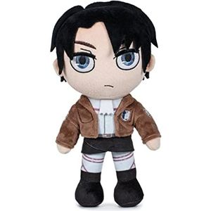 Play by Play: Attack On Titan pluche dier Levi, Original Attack on Titan Gadget, Attack on Titan Merchandinsing Original