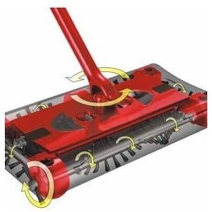 swevel Swivel Sweeper - Roterende elektrische stofzuiger met oplaadbare batterij, zakloos