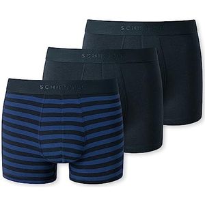 Schiesser Set van 3 boxershorts van biologisch katoen 95/5 Organic boxershorts voor heren, Assortiment van 2