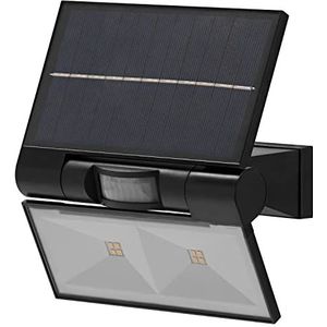 LEDVANCE ENDURA Solar Dual Sensor – zonnelamp, led-schijnwerper met bewegingsmelder en daglichtmelder, buitenverlichting met IP44-bescherming, 3000 K warmwit
