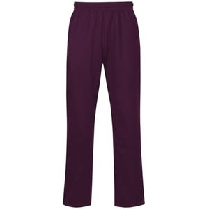 Trigema trainingsbroek voor heren, Aubergine