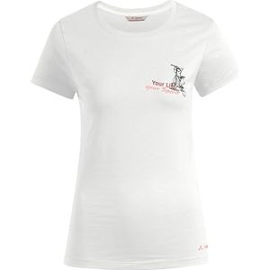 VAUDE spirit dames t-shirt, Wit.