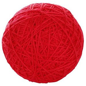 Kerbl Speelbal van wol, 10 cm, rood, 81664