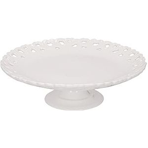 La Porcellana Bianca Valentino standaard plat in geschenkdoos, inrichting voor huis, keuken en veranda, diameter 26 cm