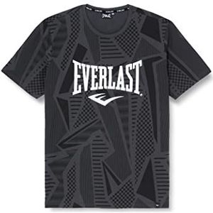 Everlast Randal T-shirt voor heren, zwart.