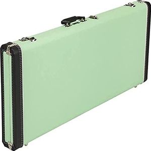 Fender® Vintage Serie Wood Case - Strap / Tele® - Limited Edition etui voor elektrische gitaar, kleur: Surf Green (gelimiteerde editie)