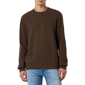 camel active 409445/2W14 Sweatshirt voor heren, Donkere chocolade